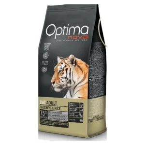 غذای خشک گربه بالغ اپتیما نوا مرغ و برنج ۶ کیلوگرمی (Optimanova Cat Adult)