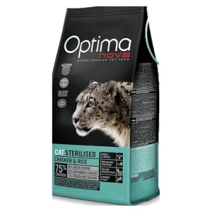 غذای خشک گربه عقیم شده اپتیما نوا مرغ و برنج ۶ کیلوگرمی (Optimanova Cat Sterilised)