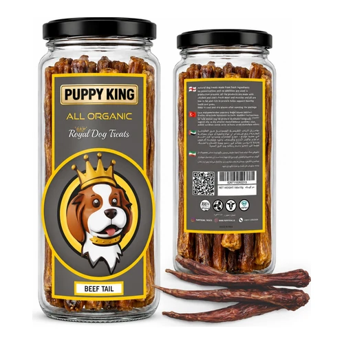 تشویقی سگ دم گوساله طبیعی پاپی کینگ (Puppy King)