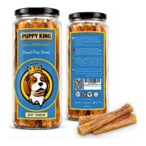 تشویقی سگ زردپی گوساله طبیعی پاپی کینگ (Puppy King)