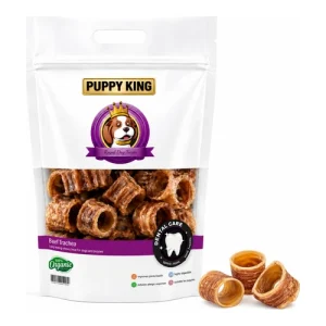 تشویقی سگ خرخره گوساله طبیعی پاپی کینگ (Puppy King)